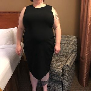 Lane Bryant Little Black Sheath Dress